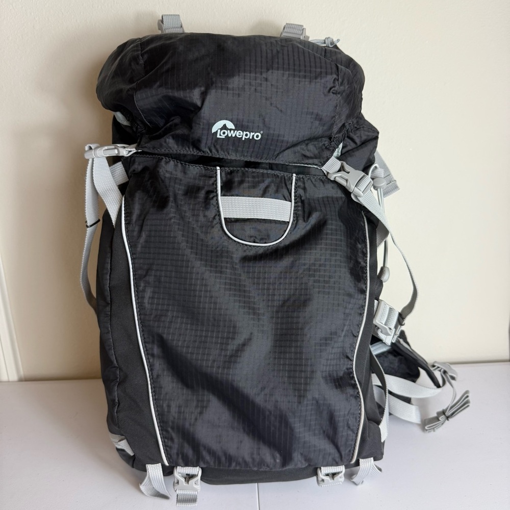 Lowepro Photo Sport 200 AW Hiking Camera Backpack Black DSLR Mirrorless Camera